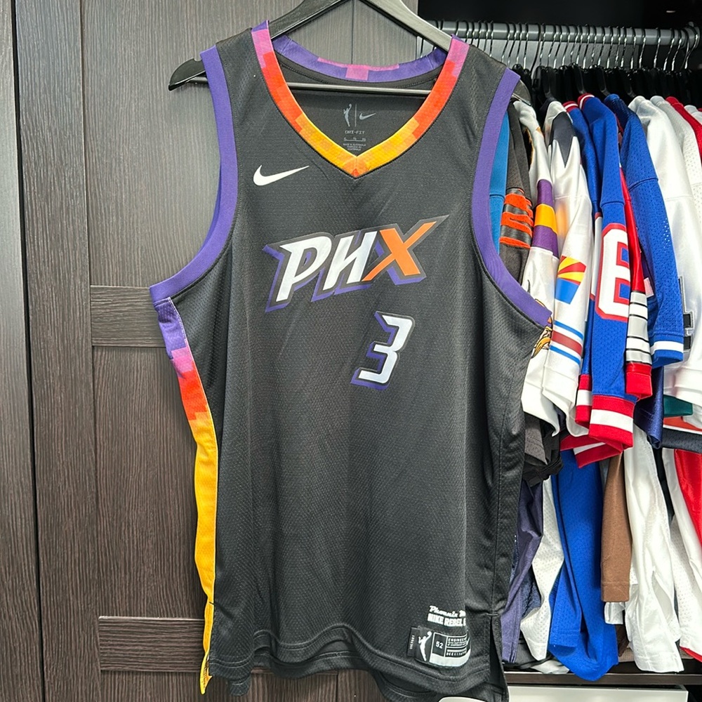 Diana Taurasi Phoenix Mercury Nike Unisex 2024 Rebel Edition Jersey - Black